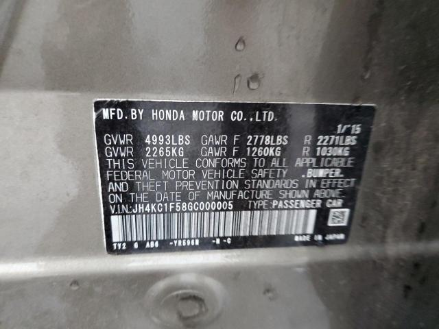 2016 ACURA RLX TECH JH4KC1F58GC000005