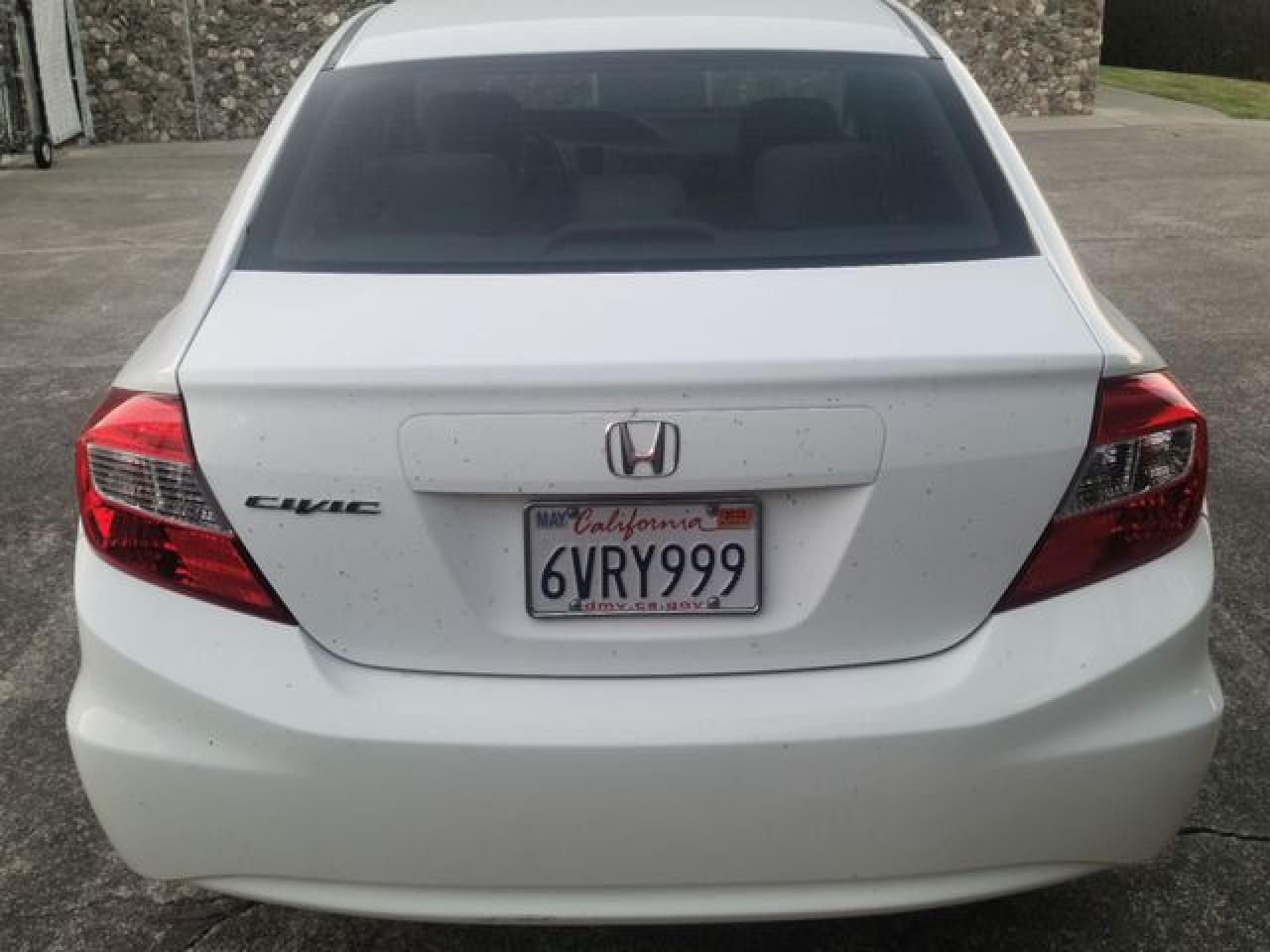 2012 Honda Civic Lx VIN: 19XFB2F58CE351303 Lot: 56253272