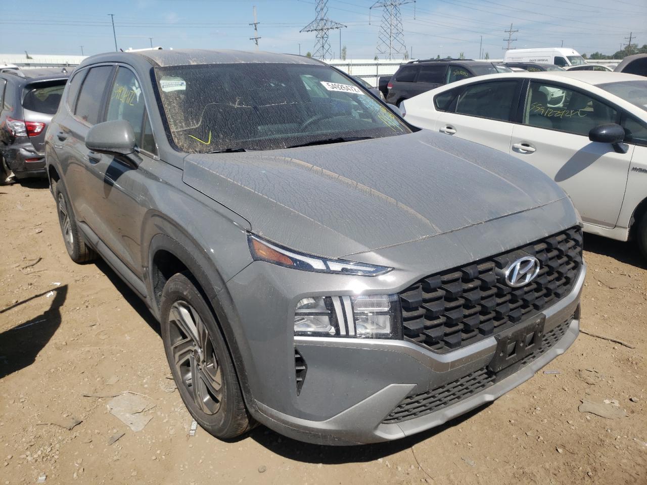 2021 Hyundai Santa Fe Se продається в Elgin, IL - Rear End