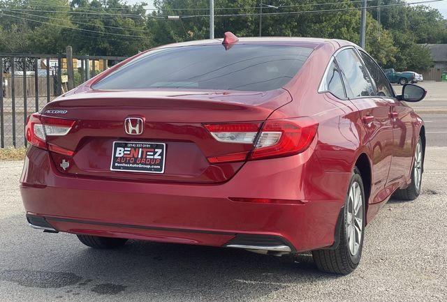  HONDA ACCORD 2019 Червоний