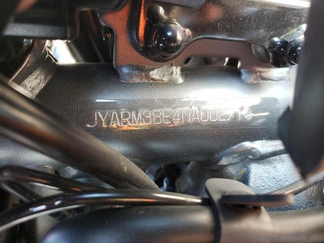 2022 YAMAHA YZFR7 JYARM38E4NA002716
