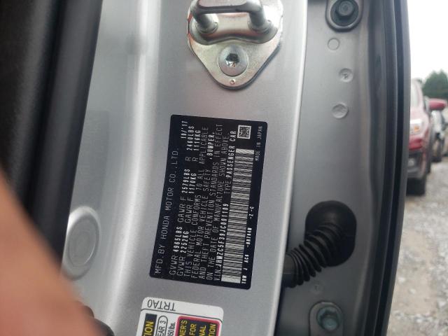 2018 HONDA CLARITY TO JHMZC5F39JC001109