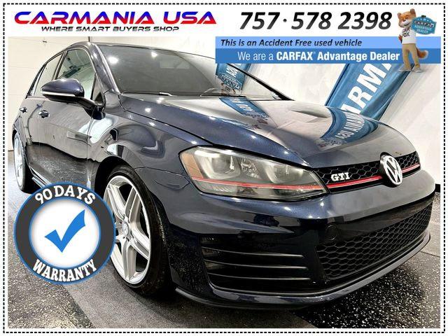 Хетчбеки VOLKSWAGEN GTI 2015 Синій