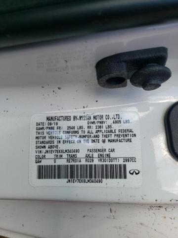 2020 INFINITI QX60 PURE JN1EV7EK6LM340490