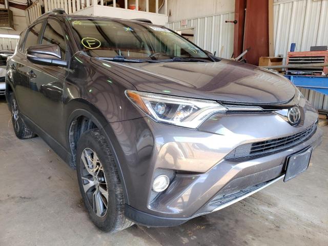 Salvage cars for sale from Copart Longview, TX: 2017 Toyota Rav4 XLE
