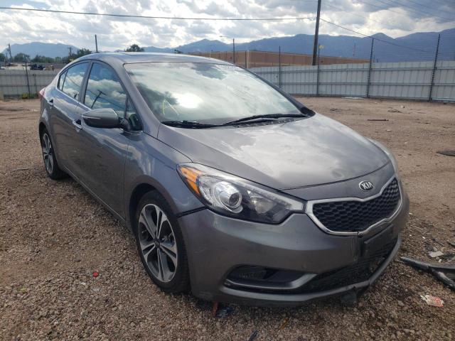 Salvage cars for sale from Copart Colorado Springs, CO: 2015 KIA Forte EX