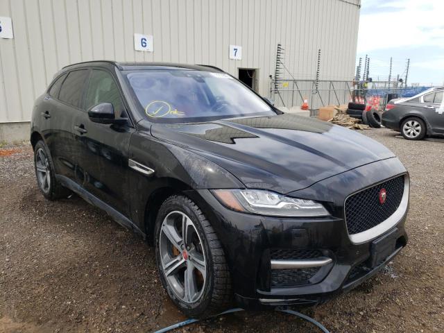 Salvage cars for sale from Copart Rocky View County, AB: 2018 Jaguar F-PACE R