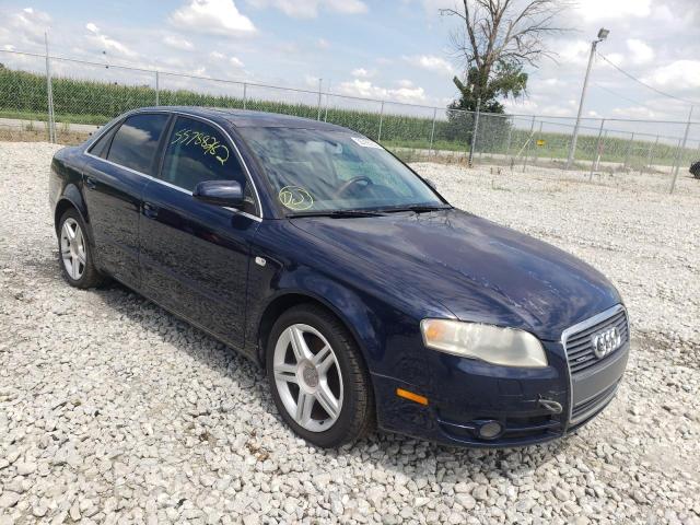 Salvage cars for sale from Copart Cicero, IN: 2006 Audi A4 2.0T Quattro