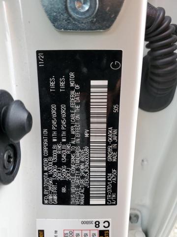 2022 TOYOTA 4RUNNER LI JTEKU5JR3N6003689