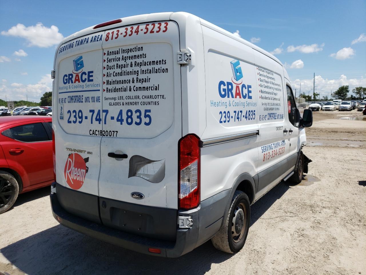 1FTYE1CM5GKA60492 FORD TRANSIT 2016