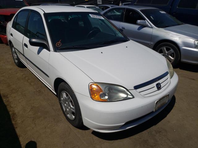 Salvage cars for sale from Copart San Martin, CA: 2001 Honda Civic GX