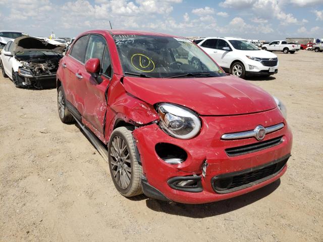 Salvage cars for sale from Copart Amarillo, TX: 2017 Fiat 500X Loung