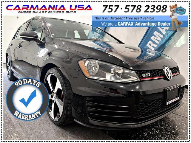 Хетчбеки VOLKSWAGEN GTI 2016 Чорний