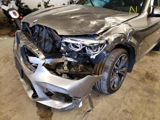 2021 BMW X3 M COMPE 5YMTS0C0XM9F20222