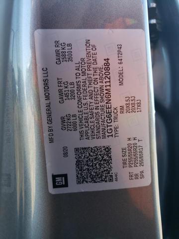 2021 GMC CANYON DEN 1GTG6EEN6M1120884