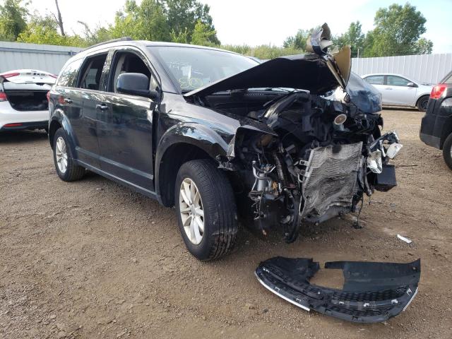 Salvage cars for sale from Copart Columbia Station, OH: 2016 Dodge Journey SX