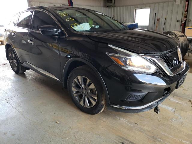 Salvage cars for sale from Copart Longview, TX: 2018 Nissan Murano S