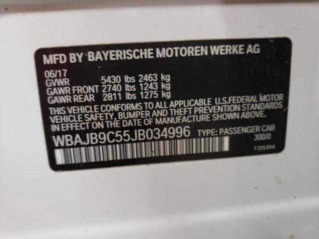 2018 BMW M550XI WBAJB9C55JB034996