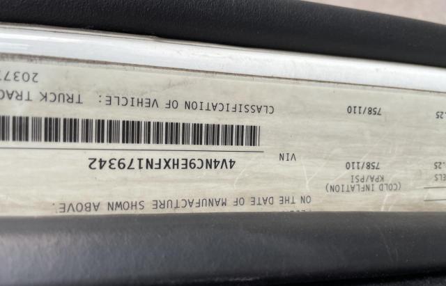 2015 VOLVO VN VNL 4V4NC9EHXFN179342
