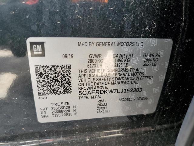 2020 BUICK ENCLAVE AV 5GAERDKW7LJ153303