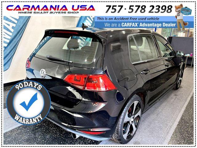 Хетчбеки VOLKSWAGEN GTI 2016 Чорний