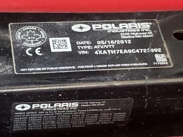 2012 POLARIS RANGER 800 - 4XATH7EA9C4722992