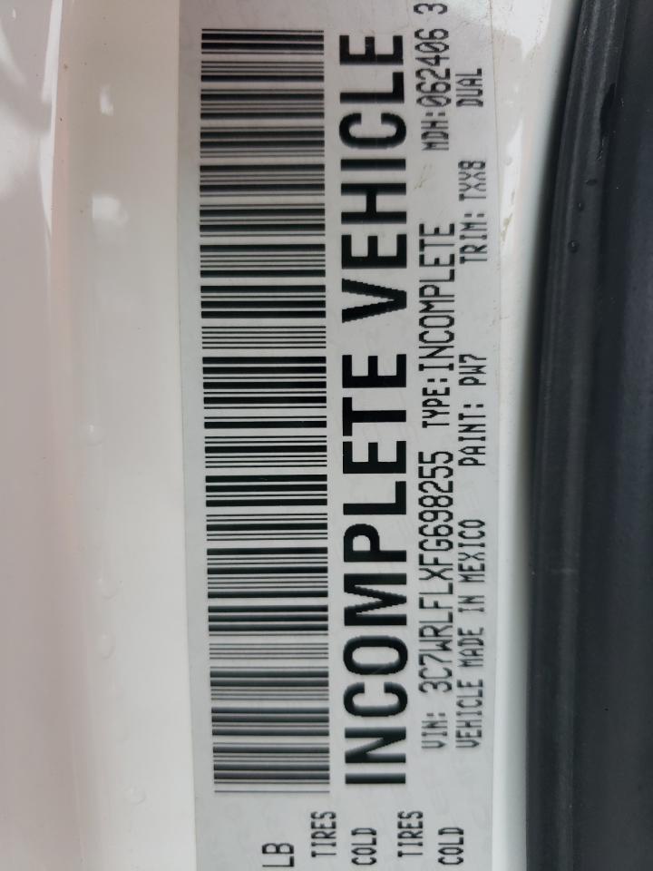 3C7WRLFLXFG698255 2015 Ram 4500