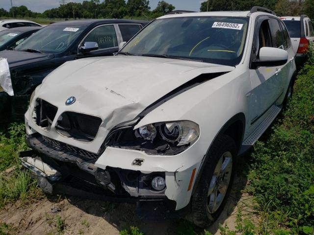VIN: 5UXFE4C55AL276330 Auction: COPART Lot: 56496552 Location: FL - TAMPA SOUTH 5UXFE4C55AL276330 BMW X5 2010 WHITE Photo 2