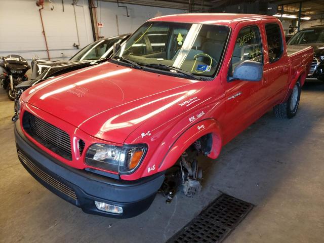 2001 Toyota Tacoma Double Cab VIN: 5TEHN72N11Z862733 Lot: 42272683