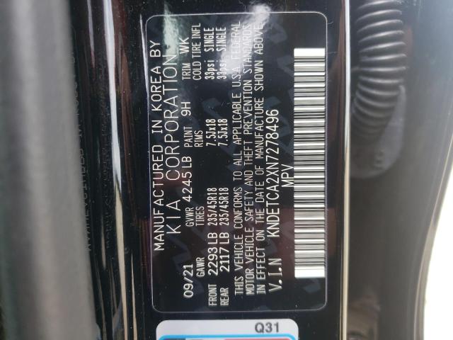 KNDETCA2XN7278496 KIA Seltos Sx