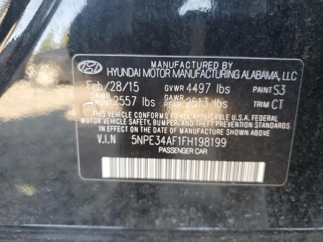 2015 HYUNDAI SONATA SPO - 5NPE34AF1FH198199