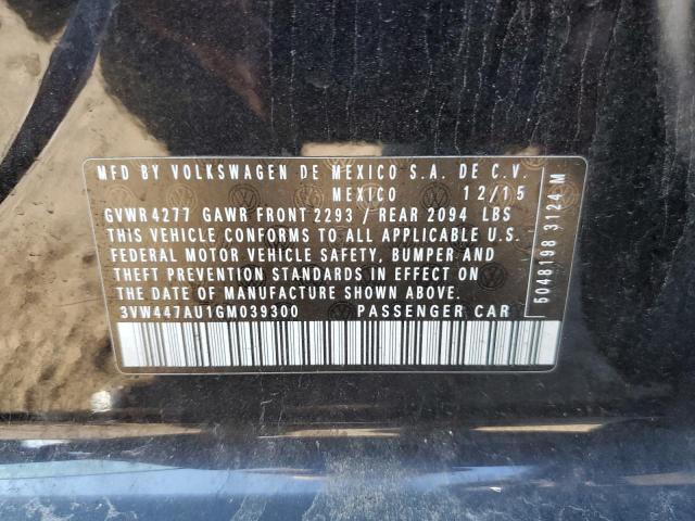 2016 VOLKSWAGEN GTI S/SE - 3VW447AU1GM039300