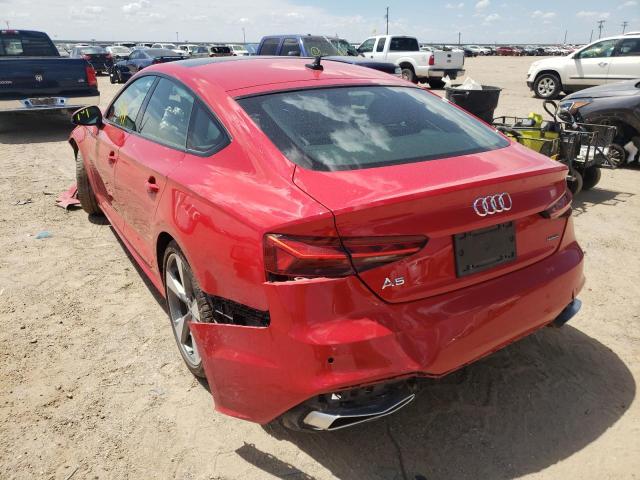 2021 AUDI A5 QUATTRO WAUFACF57MA049768