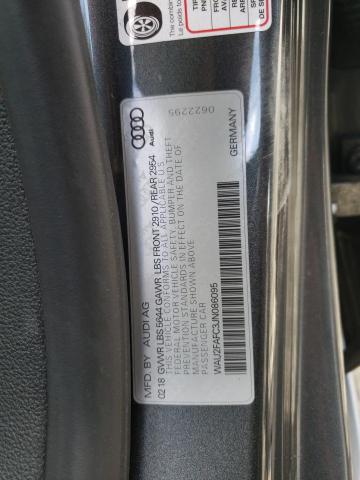 2018 AUDI S7 PRESTIG WAU2FAFC3JN086095