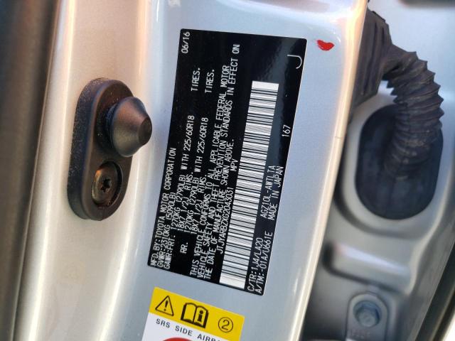 2016 LEXUS NX 200T JTJYARBZXG2043031