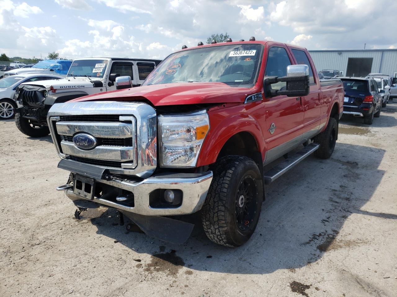 1FT8W3BTXFEC89216 2015 Ford F350 Super Duty