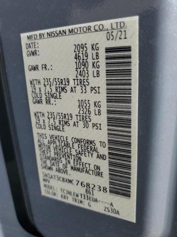 2021 NISSAN ROGUE SL - 5N1AT3CBXMC768238