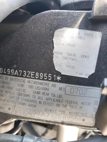 2003 BMW R1150 RT WB10499A73ZE89551