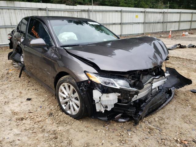 Salvage cars for sale from Copart Midway, FL: 2020 Toyota Camry LE