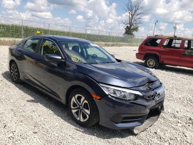Salvage cars for sale from Copart Cicero, IN: 2017 Honda Civic LX