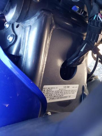 2009 YAMAHA FZ6R JYARJ18E69A000176