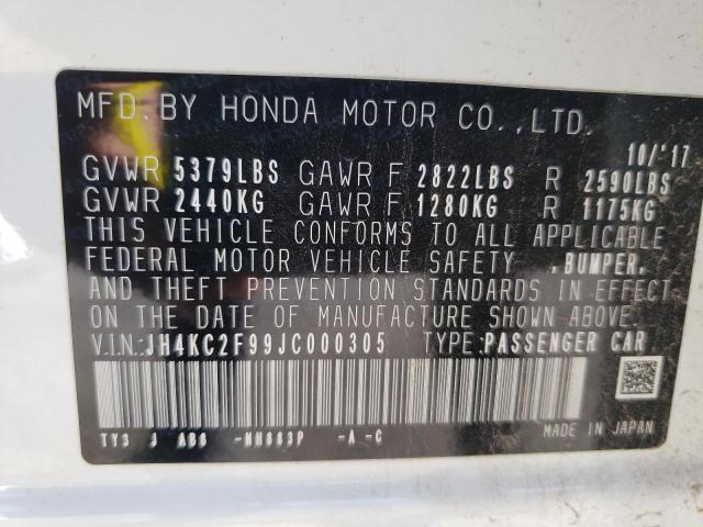 2018 ACURA RLX SPORT JH4KC2F99JC000305