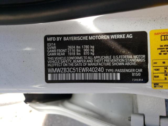 WMWZB3C51EWR40240 Mini COOPER COUNTRYMAN