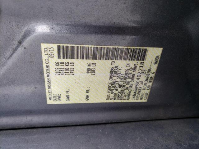 2016 NISSAN 180SX 1N4AA6AP8GC402718