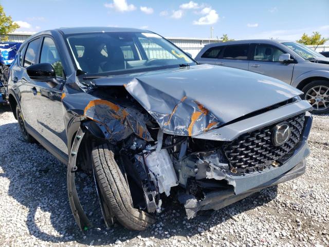 Salvage cars for sale from Copart Walton, KY: 2022 Mazda CX-5 Prefe