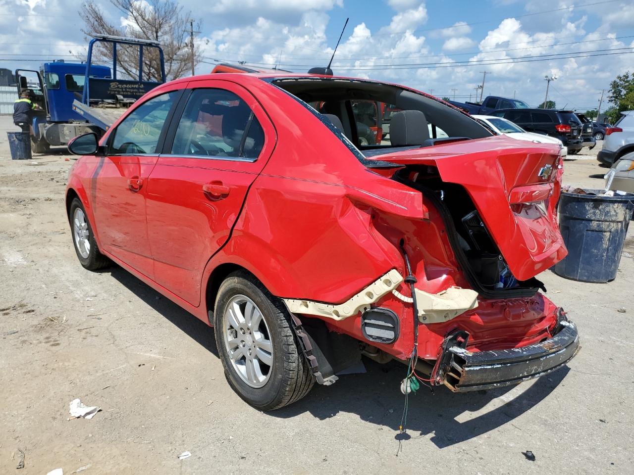 2015 Chevrolet Sonic LT for sale at Copart Lexington, KY Lot 56556