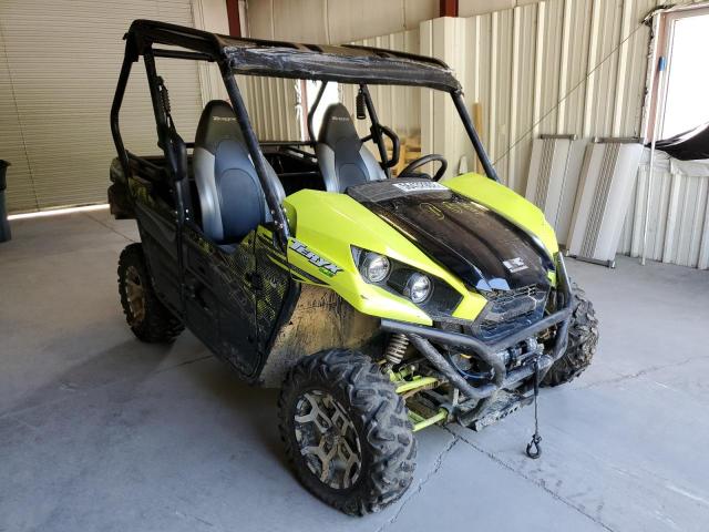 Salvage cars for sale from Copart Hurricane, WV: 2021 Kawasaki KRF800 G