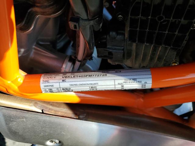 2015 KTM 690 ENDURO VBKLET403FM772728