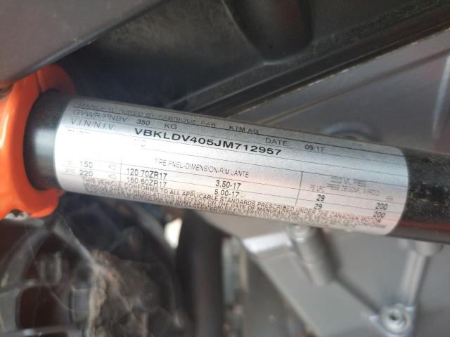 2018 KTM 690 DUKE VBKLDV405JM712957