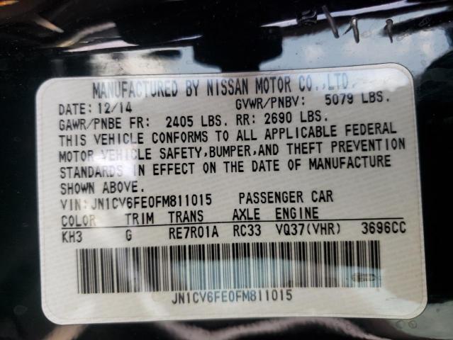 2015 INFINITI Q60 BASE JN1CV6FE0FM811015